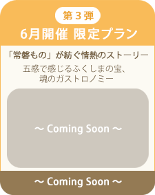 6月開催 限定プラン